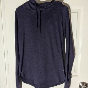 GAIAM Purple Hoodie Sweatshirt